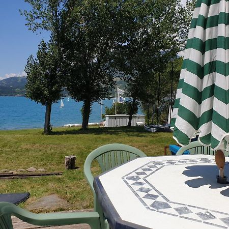 Rez de plage-Canoé+Paddle-70m² Savines Esterno foto