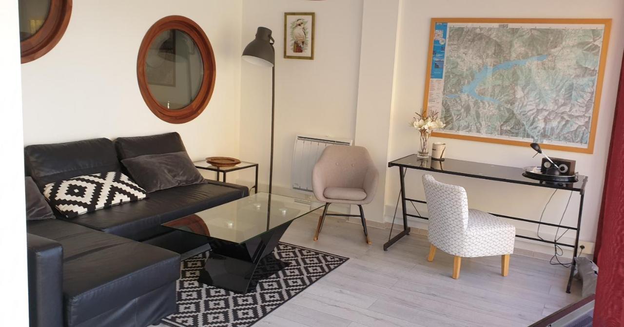 Rez de plage-Canoé+Paddle-70m² Savines Esterno foto