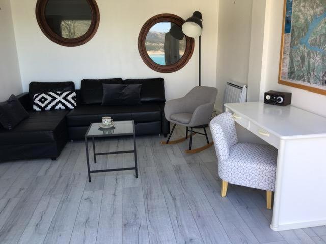Rez de plage-Canoé+Paddle-70m² Savines Esterno foto
